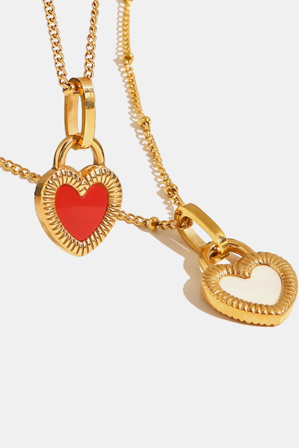 Stainless Steel Heart Pendant Necklace - AllIn Computer