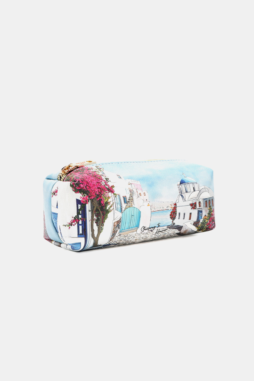 Nicole Lee USA Printed Handbag with Three Pouches - AllIn Computer