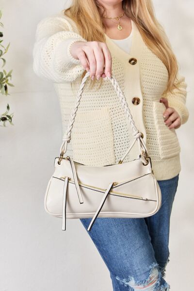 SHOMICO Braided Strap Shoulder Bag - AllIn Computer