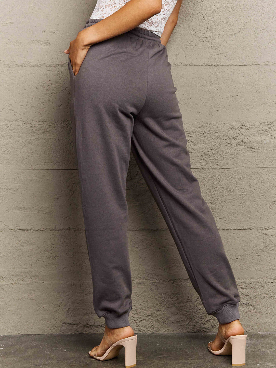 Simply Love Full Size Drawstring Sweatpants - AllIn Computer