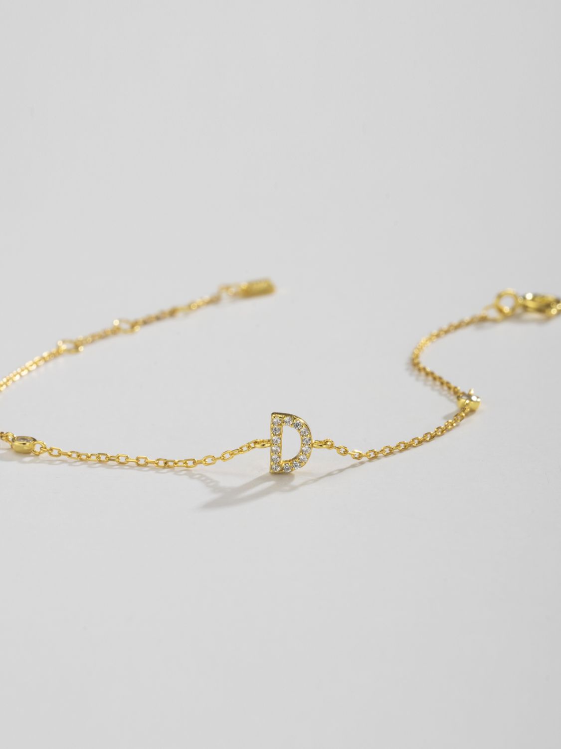 A To F Zircon 925 Sterling Silver Bracelet - AllIn Computer