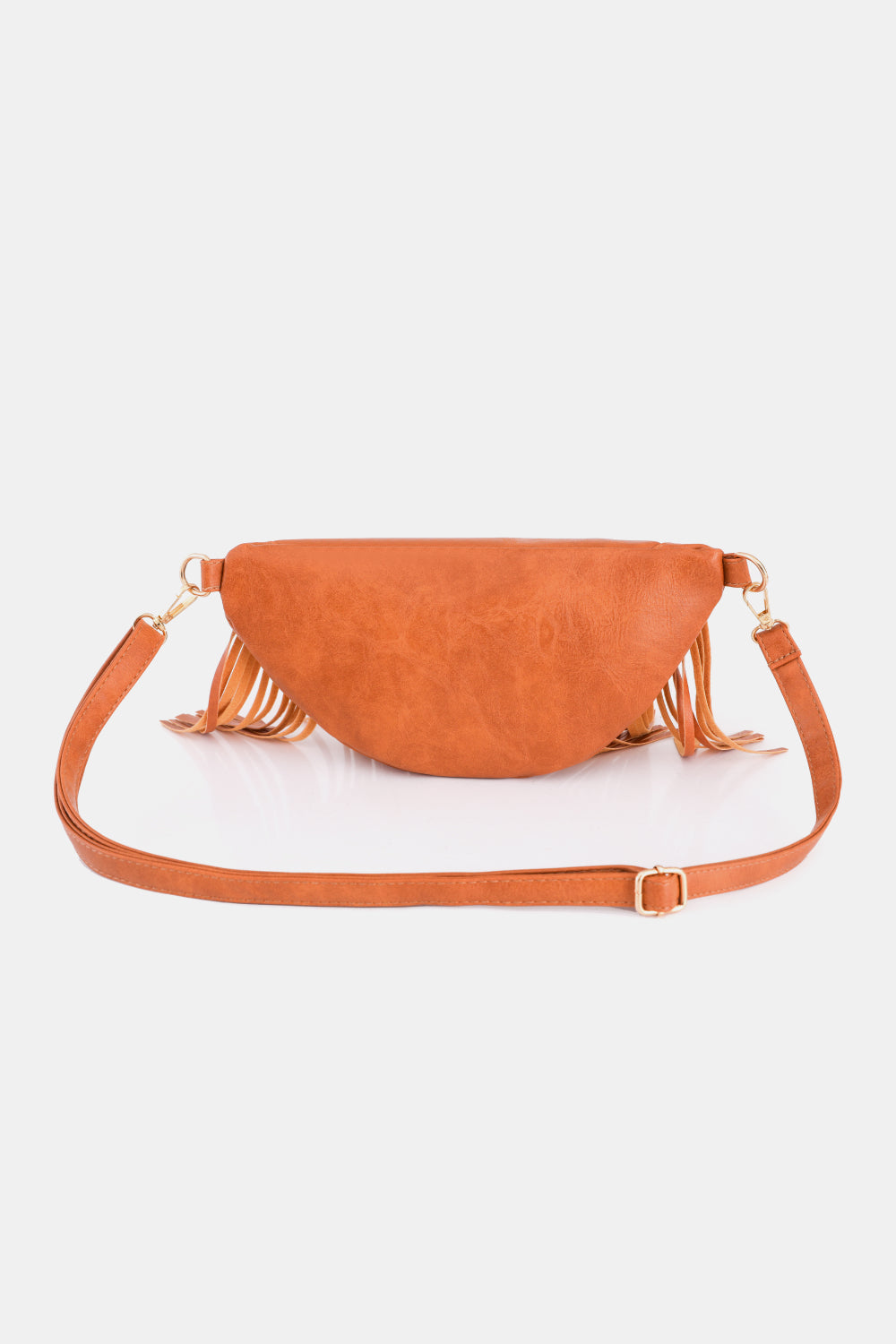 Fringed PU Leather Sling Bag - AllIn Computer