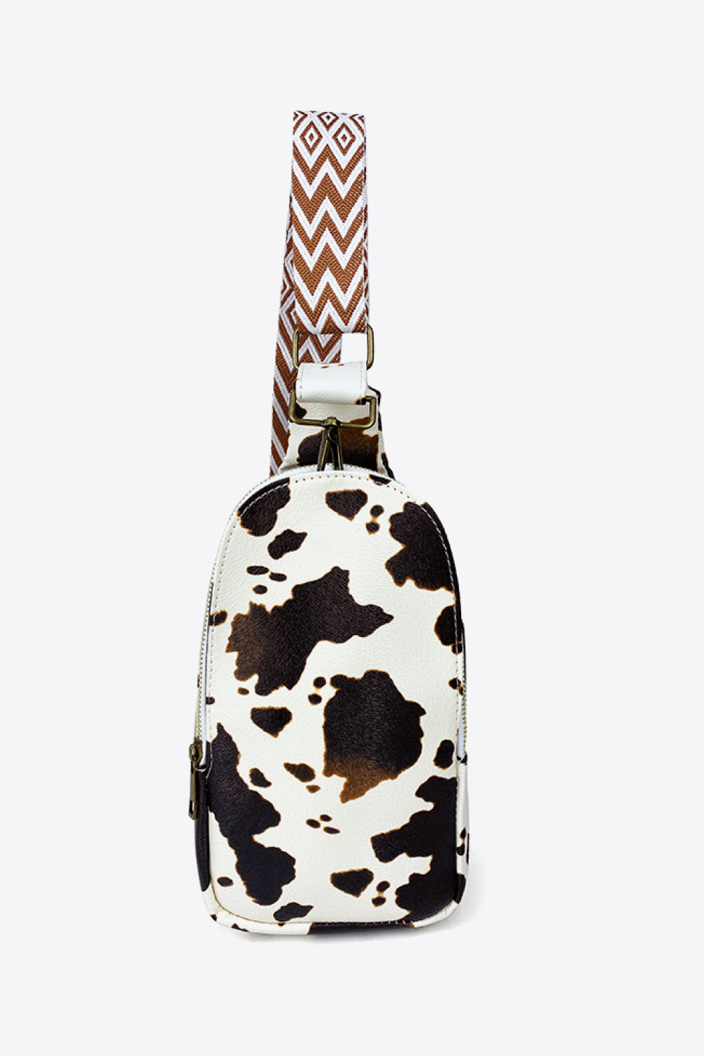 Printed PU Leather Sling Bag - AllIn Computer