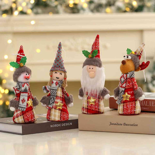 Assorted 2-Piece Christmas Doll Hanging Widgets - AllIn Computer