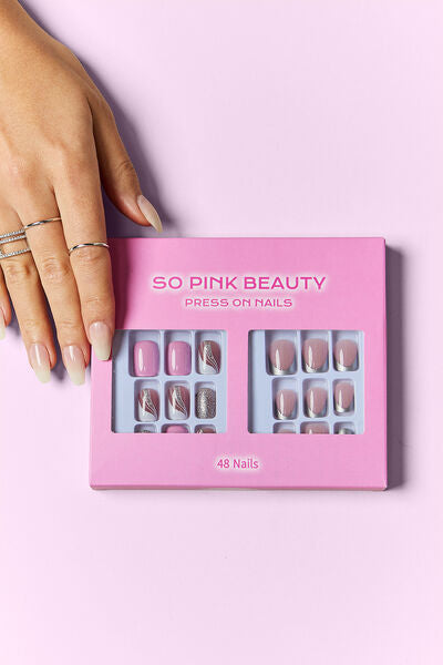 SO PINK BEAUTY Press On Nails 2 Packs - AllIn Computer