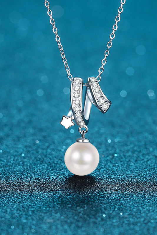 Give You A Chance Pearl Pendant Chain Necklace - AllIn Computer
