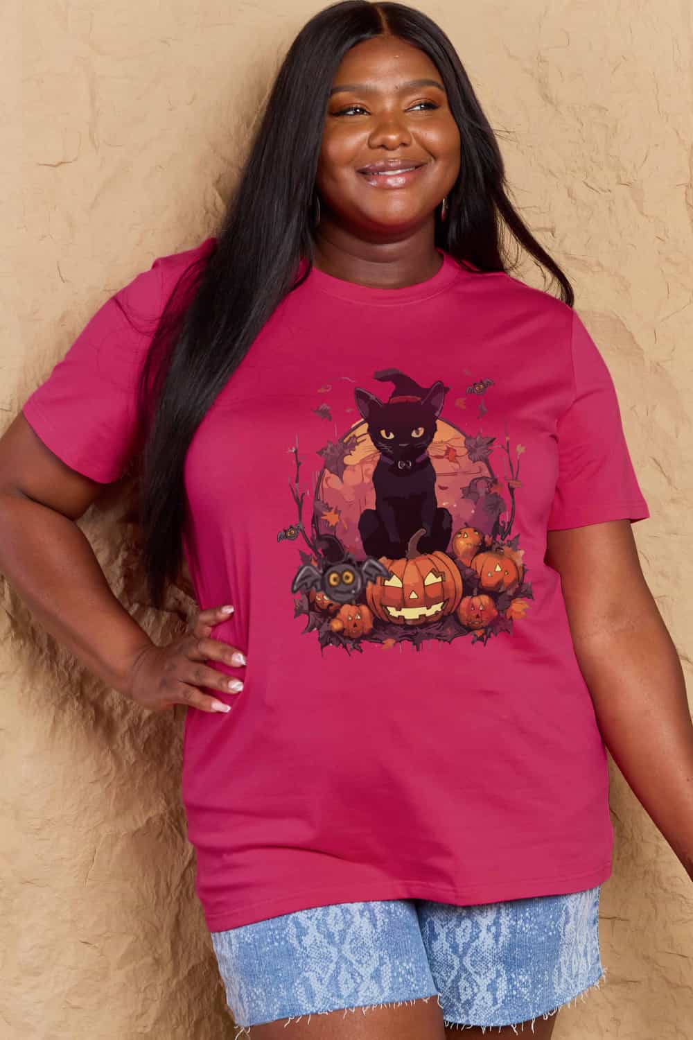 Simply Love Full Size Halloween Theme Graphic T-Shirt - AllIn Computer