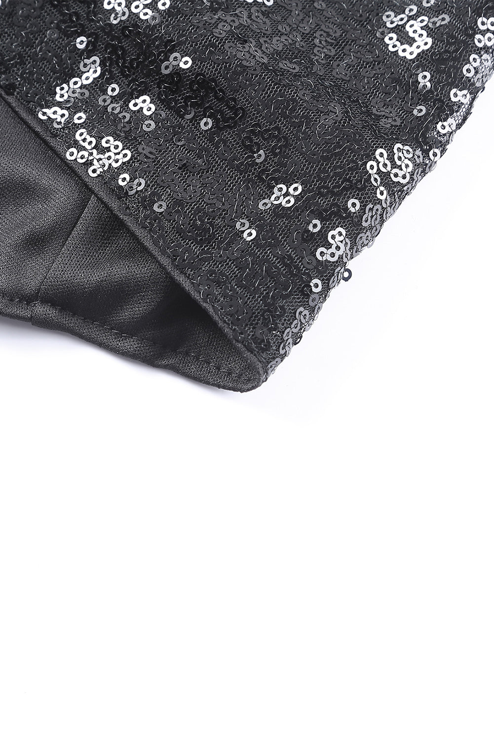 Sequin Fringe Detail Sleeveless Dress - AllIn Computer