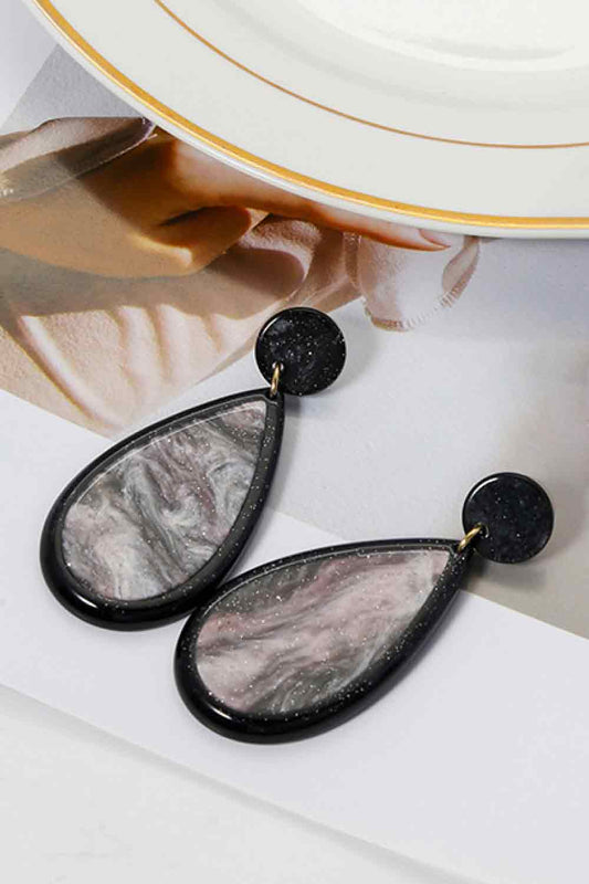 Teardrop Acrylic Earrings - AllIn Computer