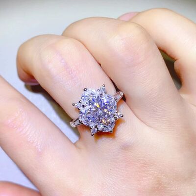 2 Carat Moissanite 925 Sterling Silver Ring - AllIn Computer