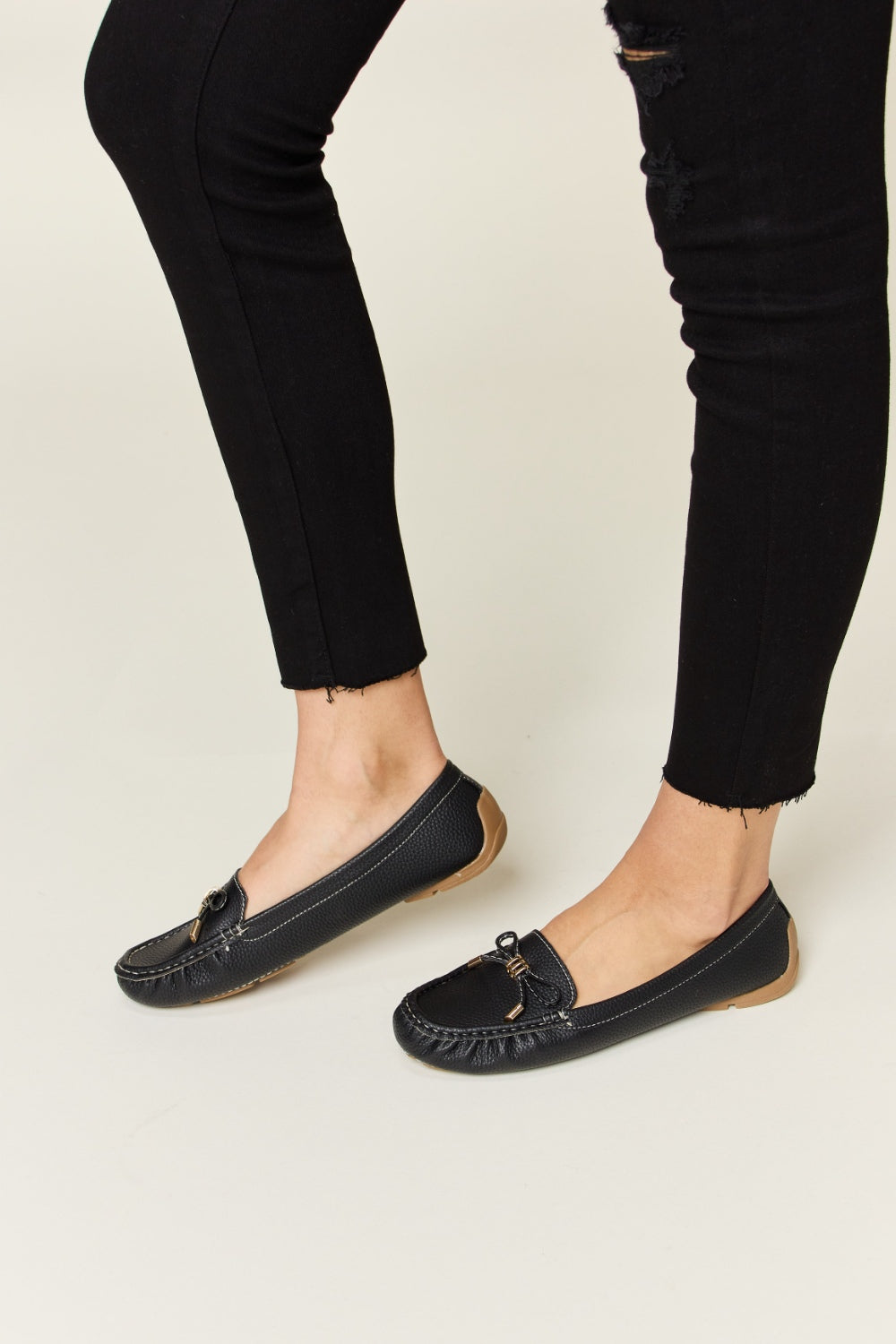 Forever Link Slip On Bow Flats Loafers - AllIn Computer