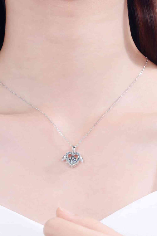 Moissanite 925 Sterling Silver Necklace - AllIn Computer