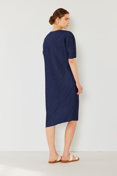 Marina West Swim Pleated Dolman Sleeve Dress - AllIn Computer