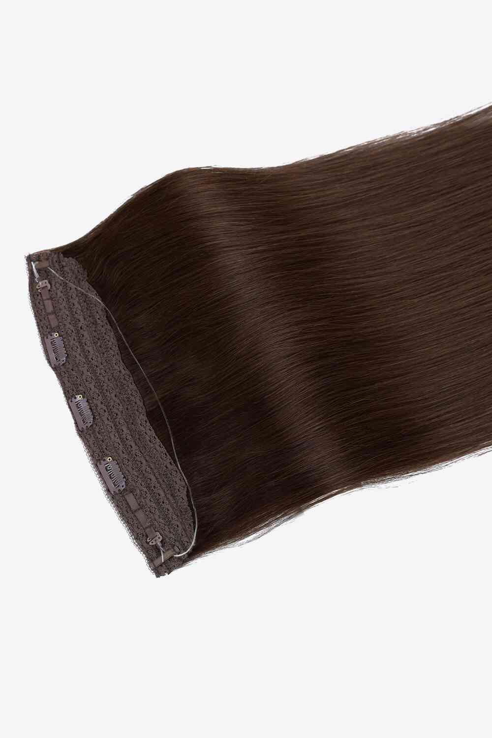 16" 80g Indian Human Halo Hair - AllIn Computer
