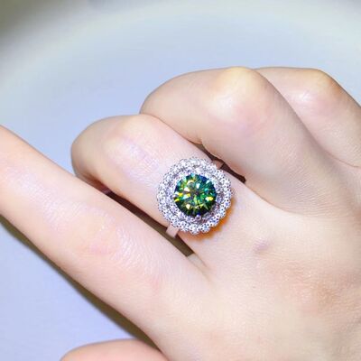 2 Carat Moissanite 925 Sterling Silver Ring - AllIn Computer