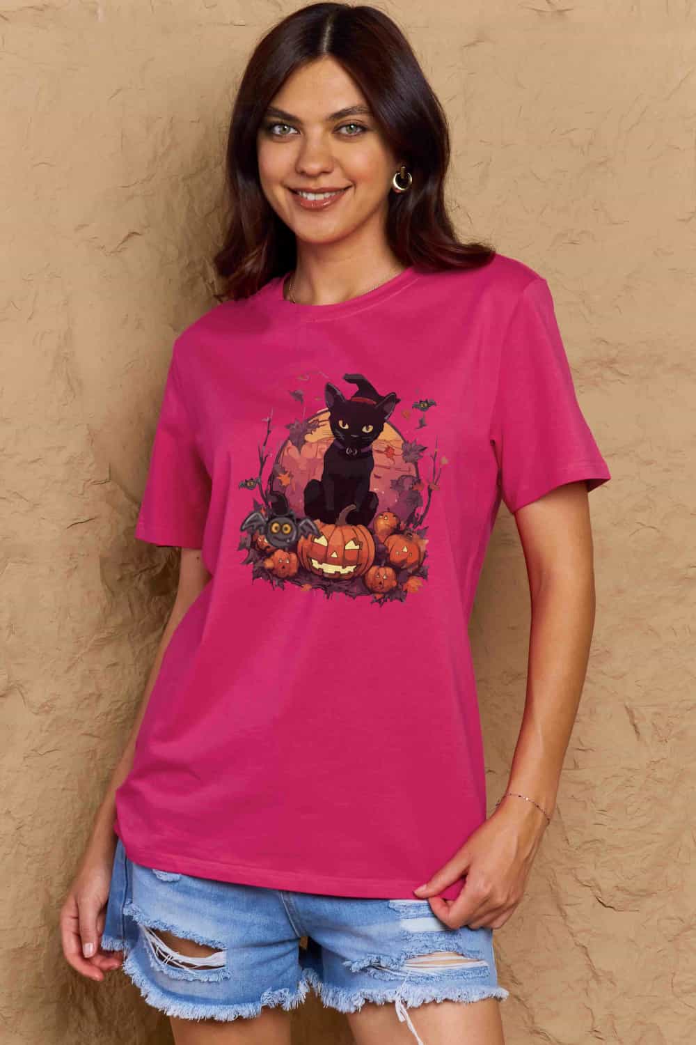 Simply Love Full Size Halloween Theme Graphic T-Shirt - AllIn Computer