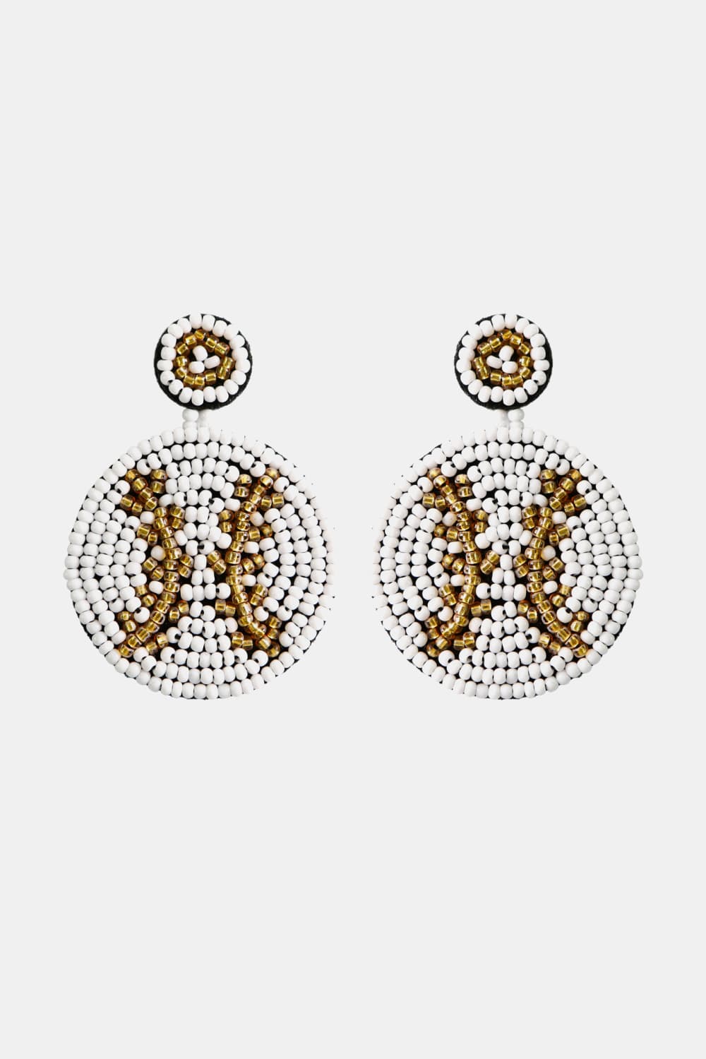 Round Shape Dangle Earrings - AllIn Computer