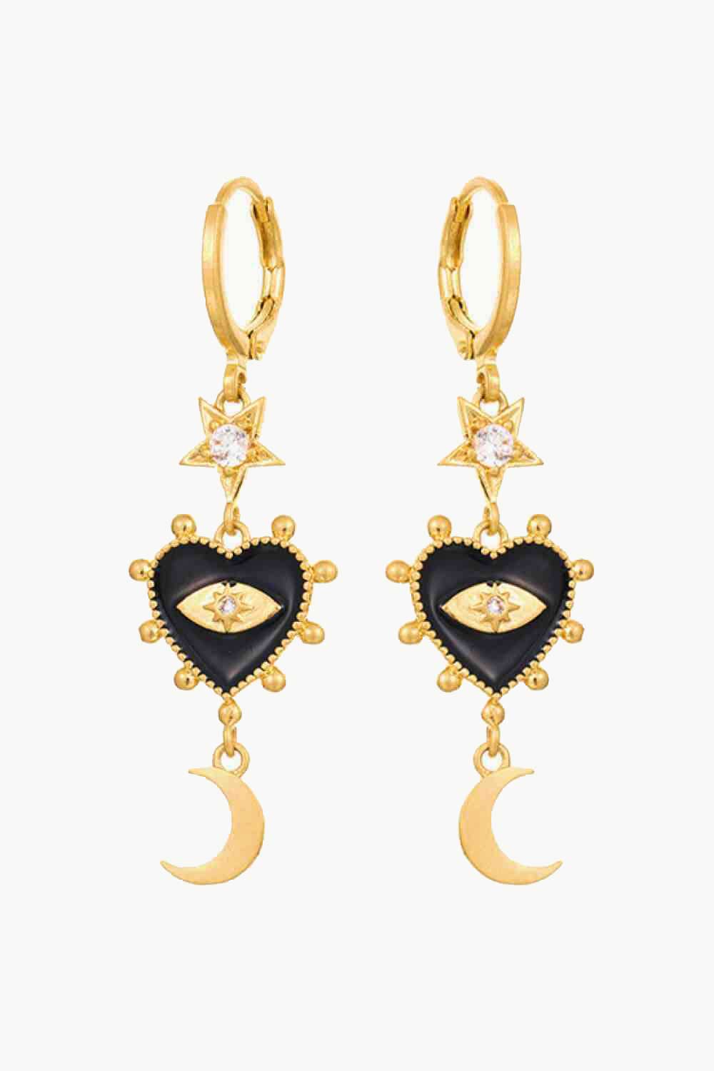 Evil Eye Drop Earrings - AllIn Computer