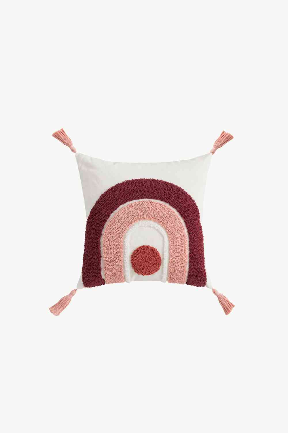 Geometric Graphic Tassel Decorative Throw Pillow Case - AllIn Computer