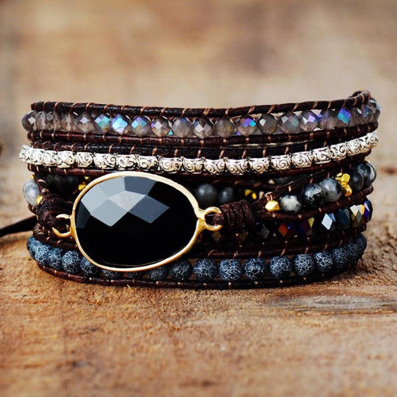 Agate Beaded Bracelet - AllIn Computer