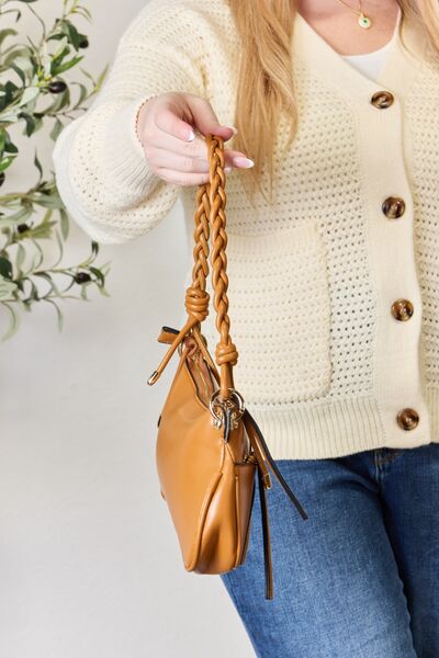 SHOMICO Braided Strap Shoulder Bag - AllIn Computer