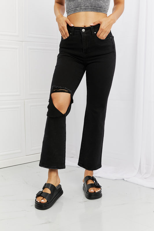 RISEN Full Size Yasmin Relaxed Distressed Jeans - AllIn Computer