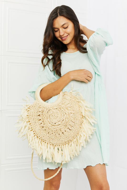 Fame Found My Paradise Straw Handbag - AllIn Computer