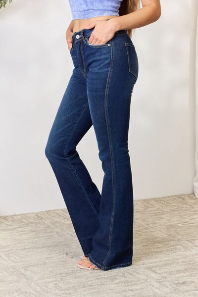 Kancan Full Size Slim Bootcut Jeans - AllIn Computer