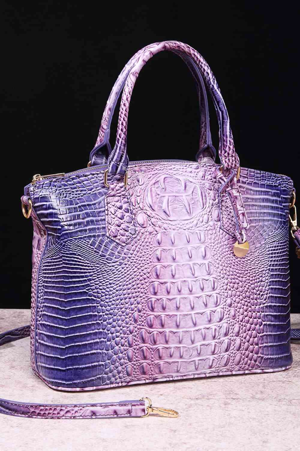 Gradient PU Leather Handbag - AllIn Computer