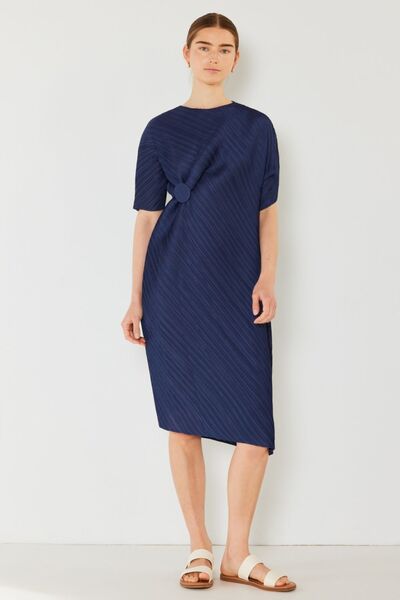 Marina West Swim Pleated Dolman Sleeve Dress - AllIn Computer