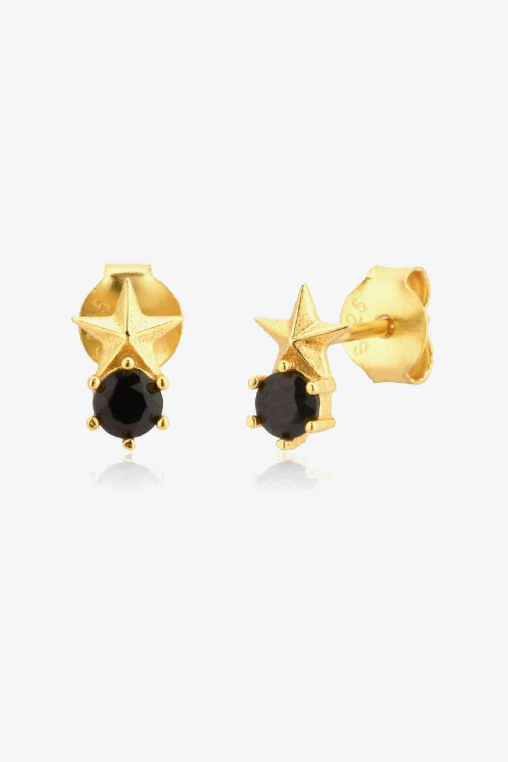Zircon Star Stud Earrings - AllIn Computer