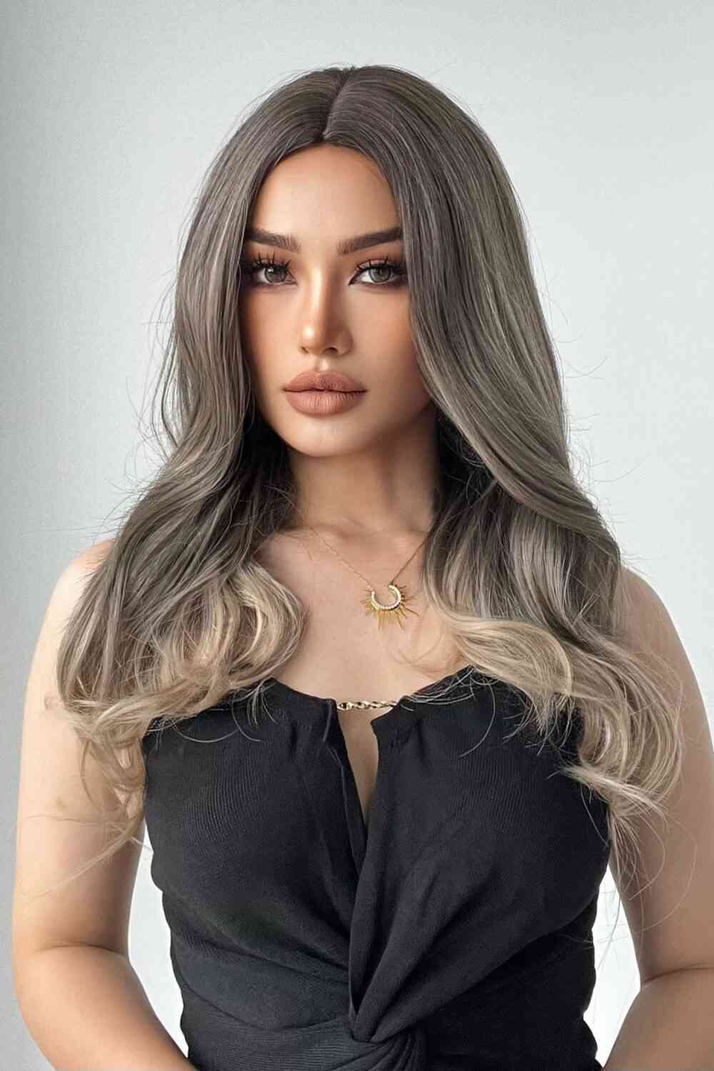 13*1" Full-Machine Wigs Synthetic Long Straight 24" - AllIn Computer