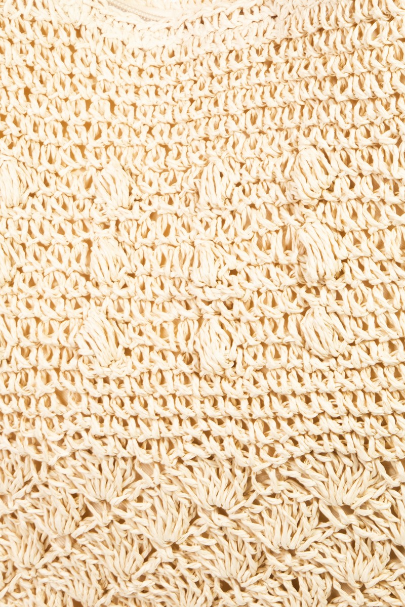 Fame Straw Braided Tote Bag - AllIn Computer