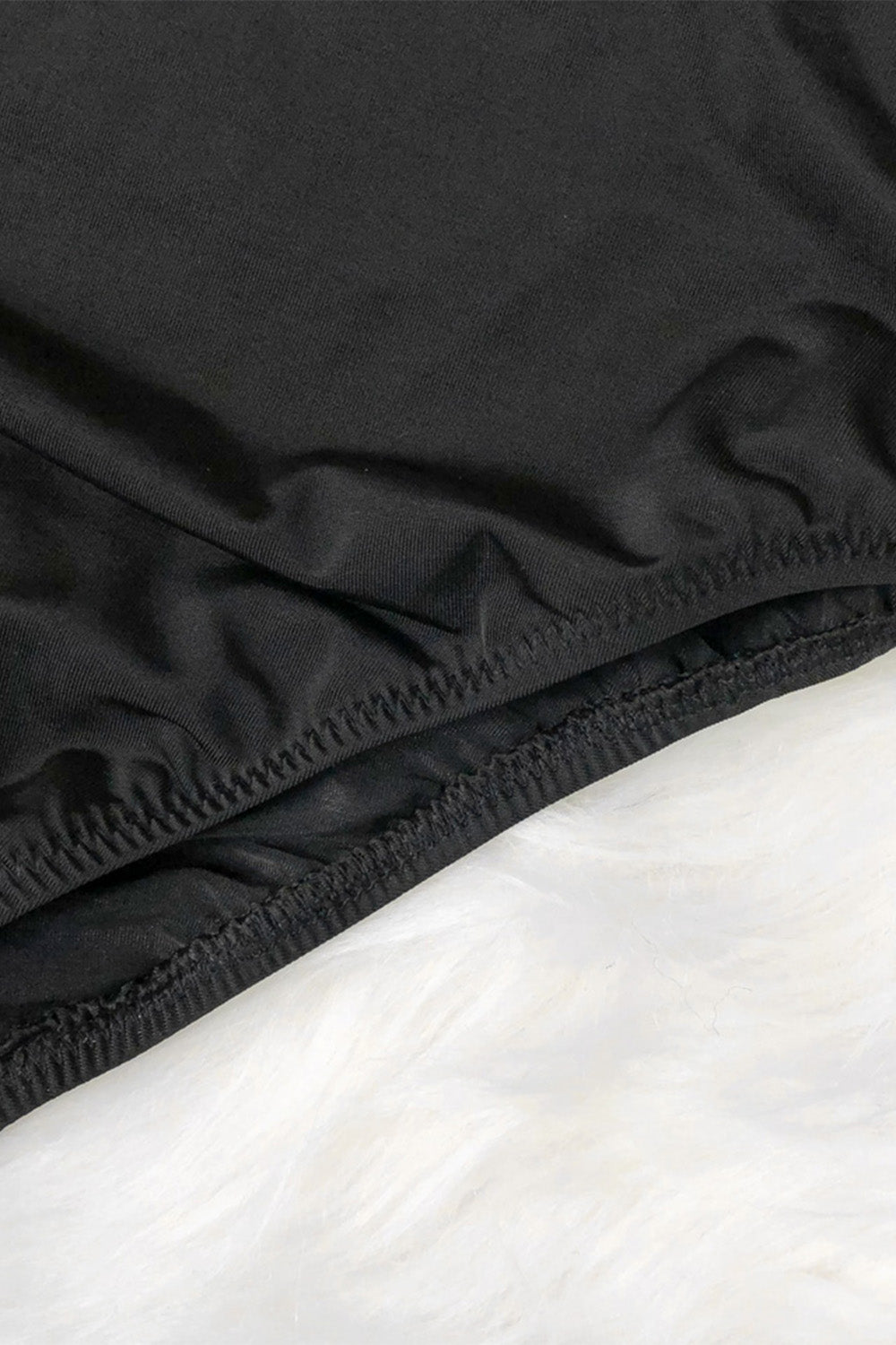 Mock Neck Long Sleeve One-Piece Swimwear - AllIn Computer