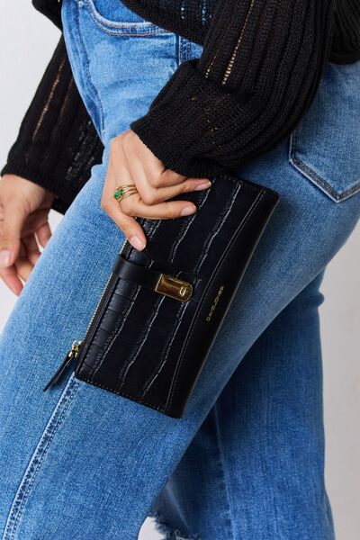 David Jones Texture PU Leather Wallet - AllIn Computer