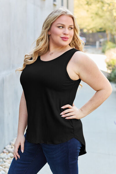 Basic Bae Full Size Round Neck Tank - AllIn Computer