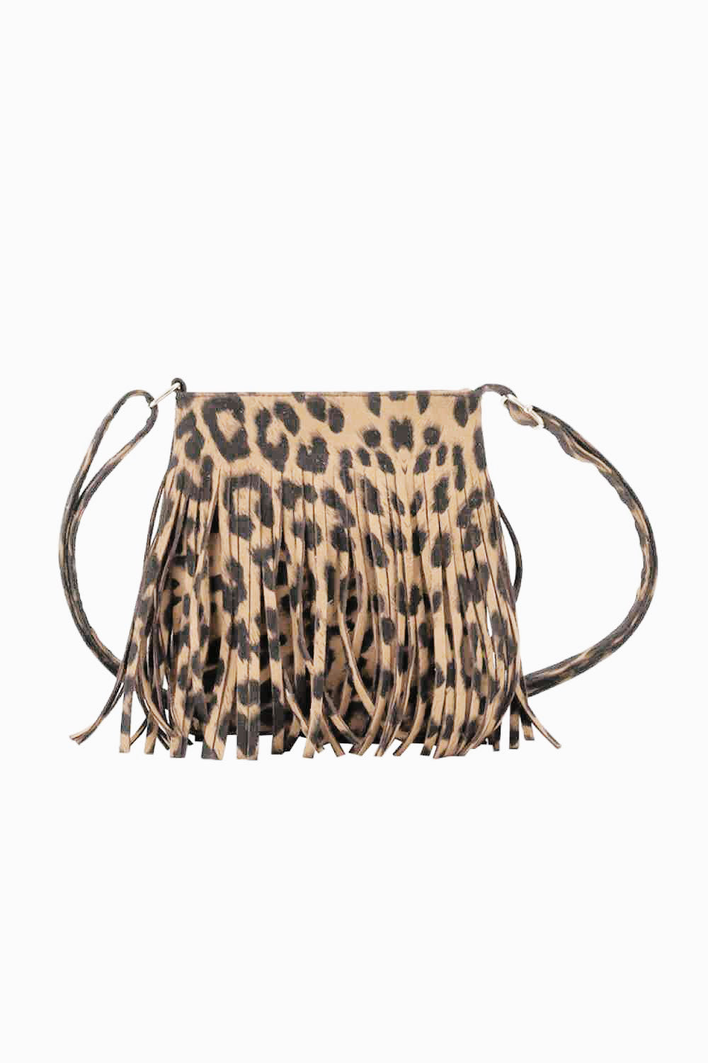 Adored PU Leather Crossbody Bag with Fringe - AllIn Computer