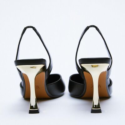 PU Leather Point Toe Stiletto Heel Pumps - AllIn Computer