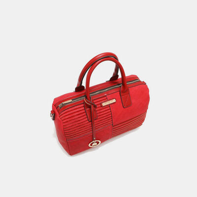 Nicole Lee USA Scallop Stitched Boston Bag - AllIn Computer