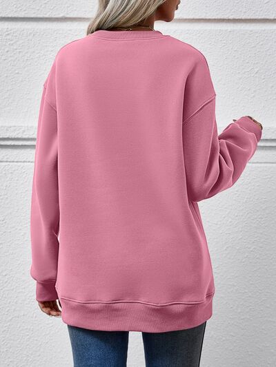 MERRY CHRISTMAS Dropped Shoulder Sweatshirt - AllIn Computer