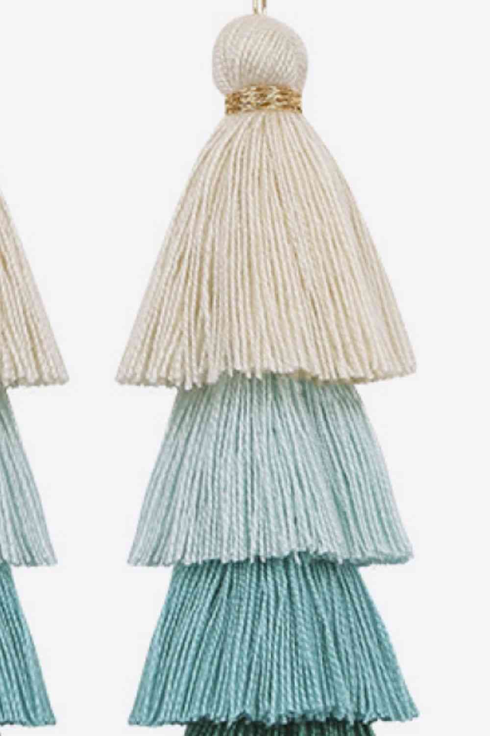 Layered Tassel Earrings - AllIn Computer