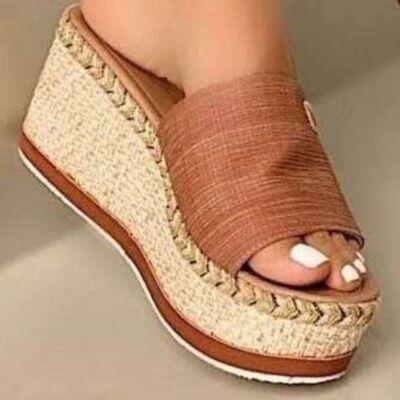 PU Leather Open Toe Sandals - AllIn Computer