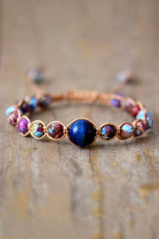 Imperial Jasper & Natural Stone Beaded Bracelet - AllIn Computer