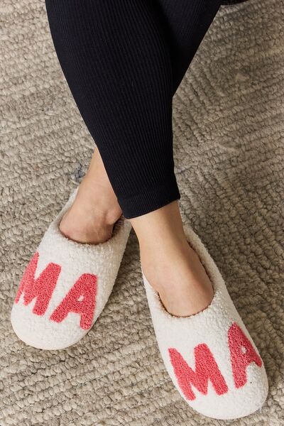Melody MAMA Pattern Cozy Slippers - AllIn Computer