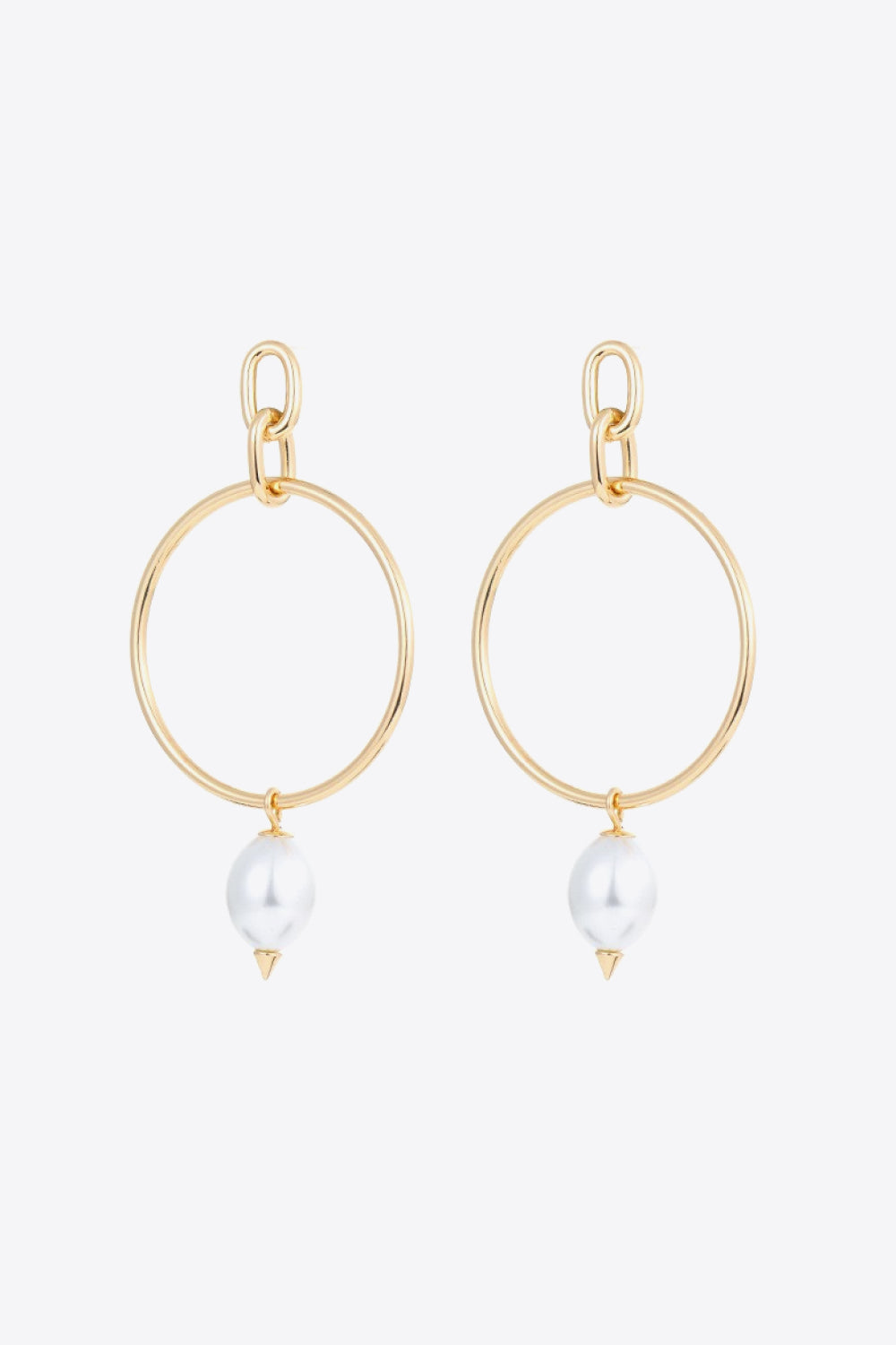 No Worries Pearl Drop Earrings - AllIn Computer