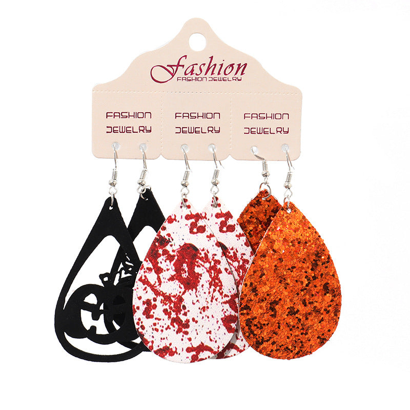 Teardrop Shape Dangle Earrings - AllIn Computer