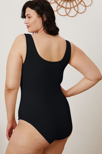 Basic Bae Full Size Square Neck Sleeveless Bodysuit - AllIn Computer