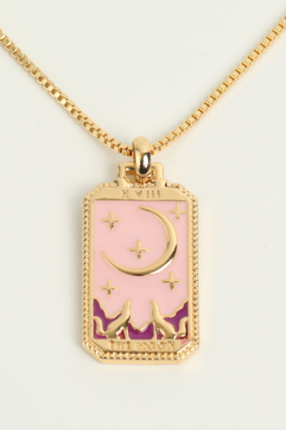 Tarot Card Pendant Copper Necklace - AllIn Computer