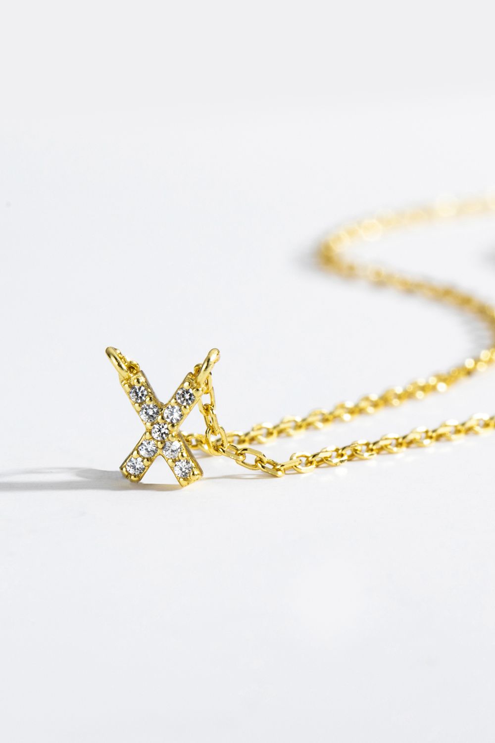 V To Z Zircon 925 Sterling Silver Necklace - AllIn Computer