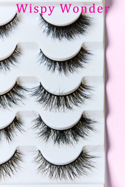SO PINK BEAUTY Mink Eyelashes Variety Pack 5 Pairs - AllIn Computer
